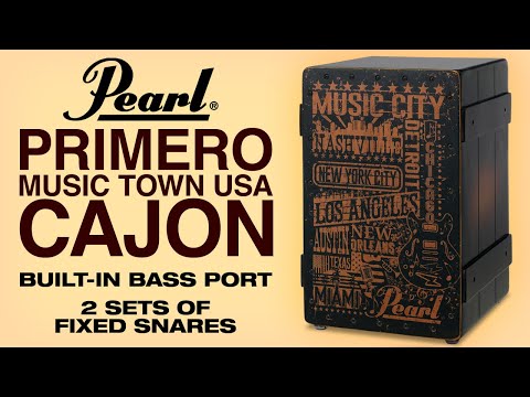 Pearl Primero: MUSIC TOWN USA CAJON
