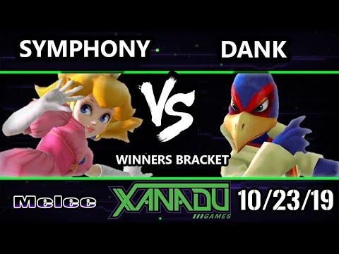 S@X 325 SSBM - Symphony (Peach) Vs. DanK (Falco) Smash Melee Winners Round 1