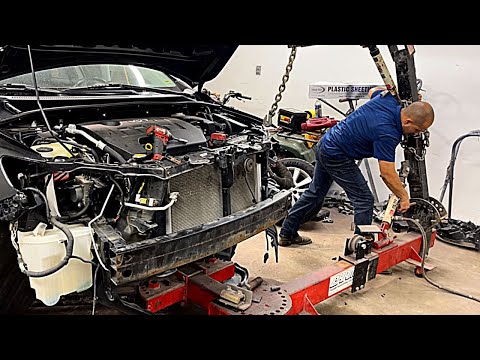 2010 Toyota Corolla Frame Damage Repair!! PART 1