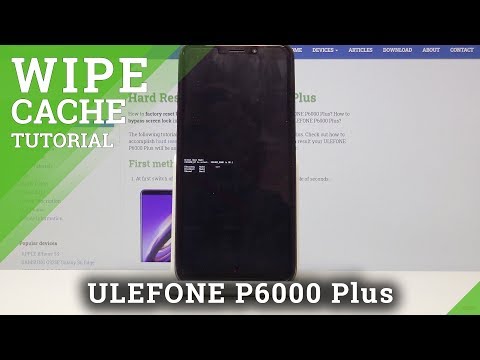 How to Erase Temporary Cache Files in ULEFONE P6000 Plus - Wipe Cache Partition