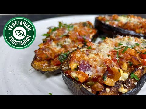Eggplant Parmesan Boats Are My Family's Favourite Dinner Recipes!