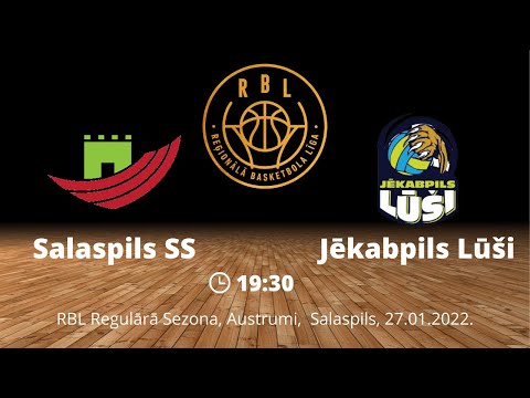 RBL Salaspils SS - Jēkabpils Lūši TIEŠRAIDE [27.01.22.]
