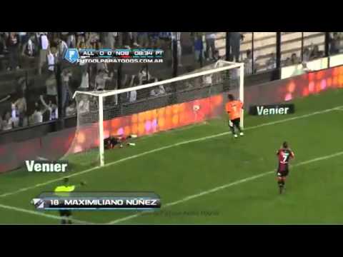 Gol de Núñez || All Boys 1 Newell's 0 || Fecha 18 Torneo Inicial 2013