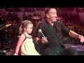 Bruce Springsteen - 4yr old sings Waitin on a Sunny Day - Los Angeles 4/27/12