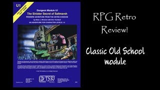 RPG Retro Review : The Sinister Secret of Saltmarsh