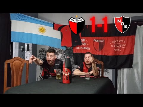 Colón vs Newell´s | Reacción de hinchas sabaleros | Liga Argentina 2021