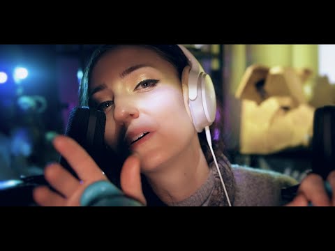 Close Softly Whispered Body Scan & Oil Ear Massage