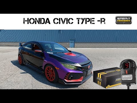 Sprint Booster installation on a Honda Civic Type R
