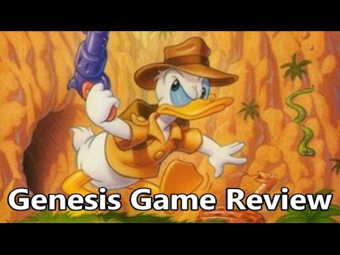 Quackshot Starring Donald Duck Sega Genesis Review - The No Swear Gamer Ep 35