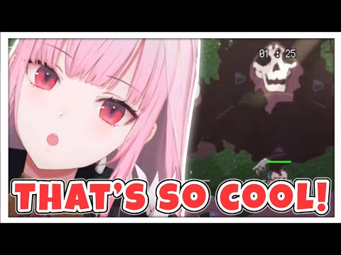 𝗖𝗮𝗹𝗹𝗶 𝗴𝗲𝘁𝘀 𝘀𝘂𝗿𝗽𝗿𝗶𝘀𝗲𝗱 𝗯𝘆 𝗵𝗲𝗿 𝗦𝗽𝗲𝗰𝗶𝗮𝗹 𝗦𝗸𝗶𝗹𝗹 𝗶𝗻 𝗛𝗢𝗟𝗢𝗖𝗨𝗥𝗘【Hololive / Mori Calliope】