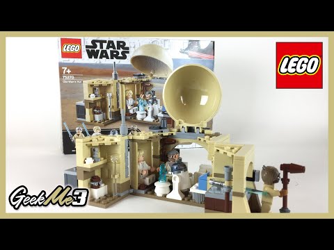 Vidéo LEGO Star Wars 75270 : La cabane d'Obi-Wan