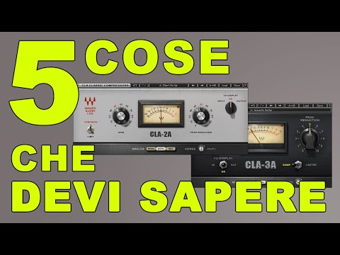 Waves CLA2A and CLA3A - 5 Things You Need to Know About These Popular Opto Compressors