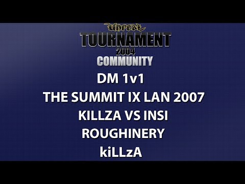 UT2004 DM 1v1 - Summit IX LAN 2007 - kiLLzA vs inSi - Roughinery - kiLLzA
