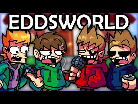 Challenge-EDD but Eddsworld Characters Sing It | FNF Cover