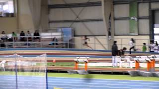 preview picture of video 'Ana Costa - 150 metros - Pista Coberta do Pombal - Recorde Regional Porto - 2014/02/01'