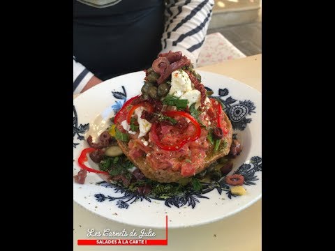 Recipe: Katerina's Cretan Salad - Julie's Notebooks - Salads on the menu!