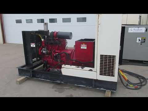 80 kw Baldor Diesel Generator SN P0603210001 Video 1 - Abraham Generator Sales Co.