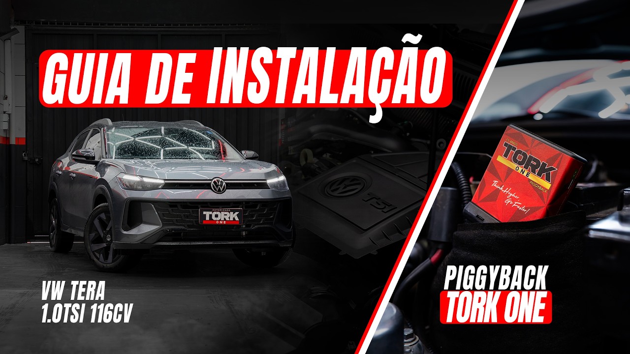 Como Instalar o Piggyback Tork One nos Motores 1.0 TSI Volkswagen | Tera, Polo, Virtus, Nivus e mais