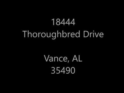 Garden Home in Vance, AL...Available to View within 48-hr Notice!!! property video