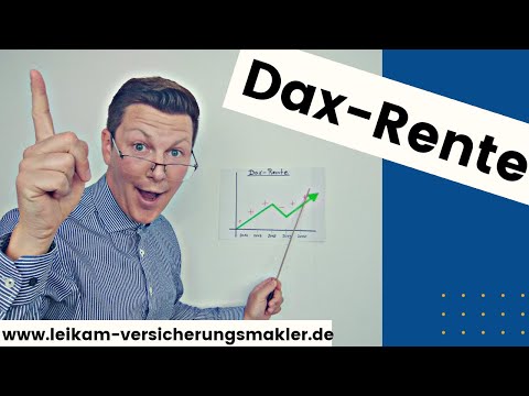 Dax-Rente | richtig fürs Alter vorsorgen | Altersvorsorge | Geld im Alter | beste Altersvorsorge |