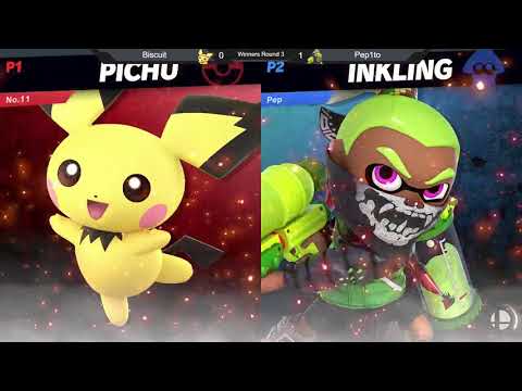 USK9 WR3 - Biscuit (Pichu) vs Pep1to (Inkling) - Smash Ultimate