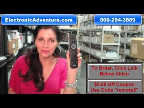 Original Philips URMT39JHG001 LED HDTV Remote Control Coupon $5 Off - ElectronicAdventure.com