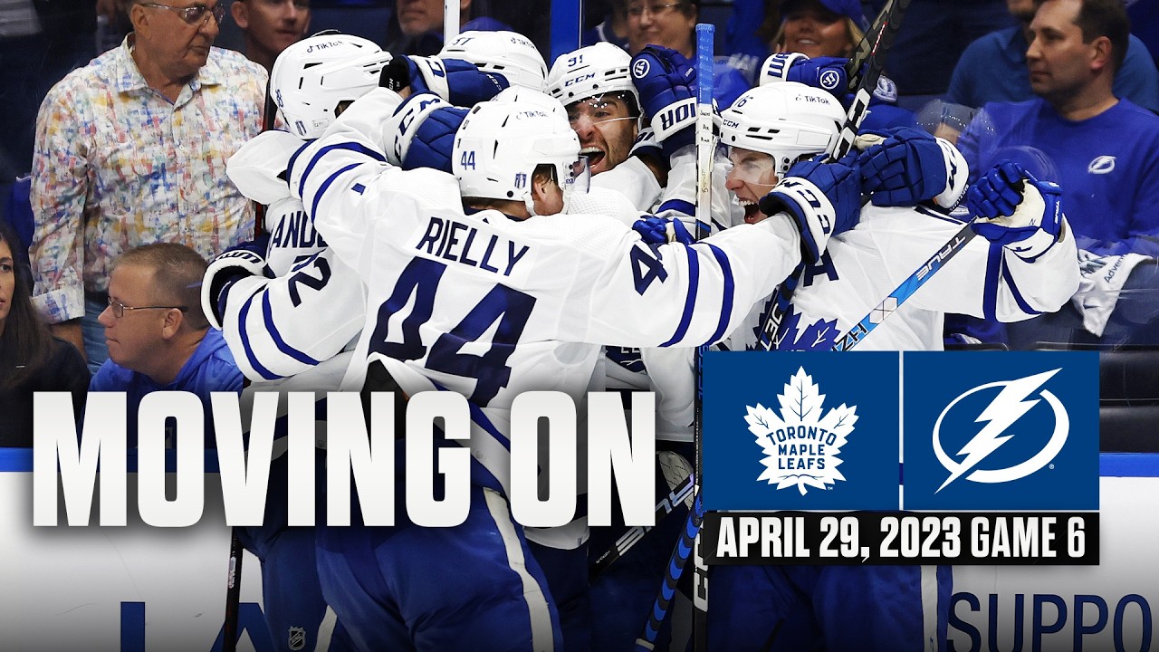 FULL REPLAY: Toronto moves past Round 1 | Maple Leafs @ Lightning | 2023 Stanley Cup Playoffs