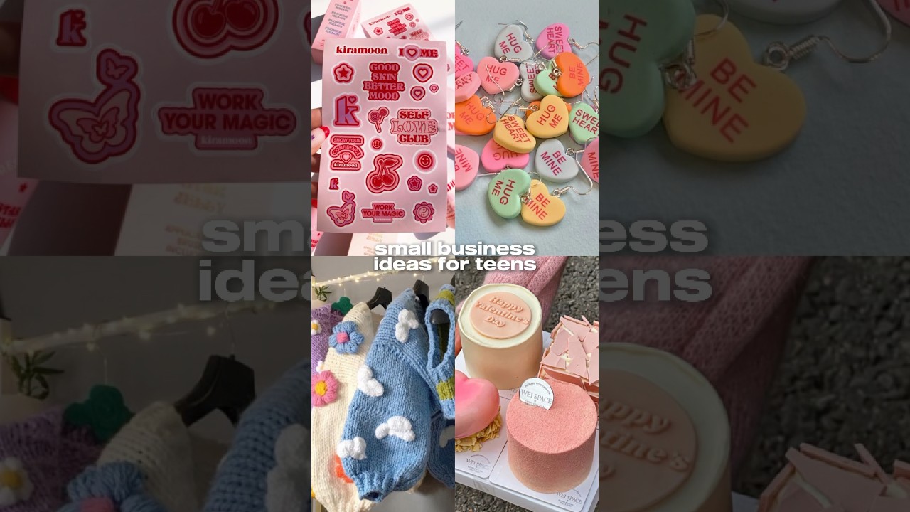 small business ideas for teens 2023♡ #shortsfeed #smallbusinessideas