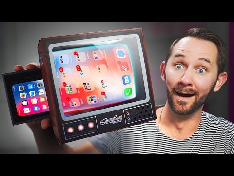 Turn Your Smartphone Into A TV! | 10 Ridiculous Tech Gadgets Video