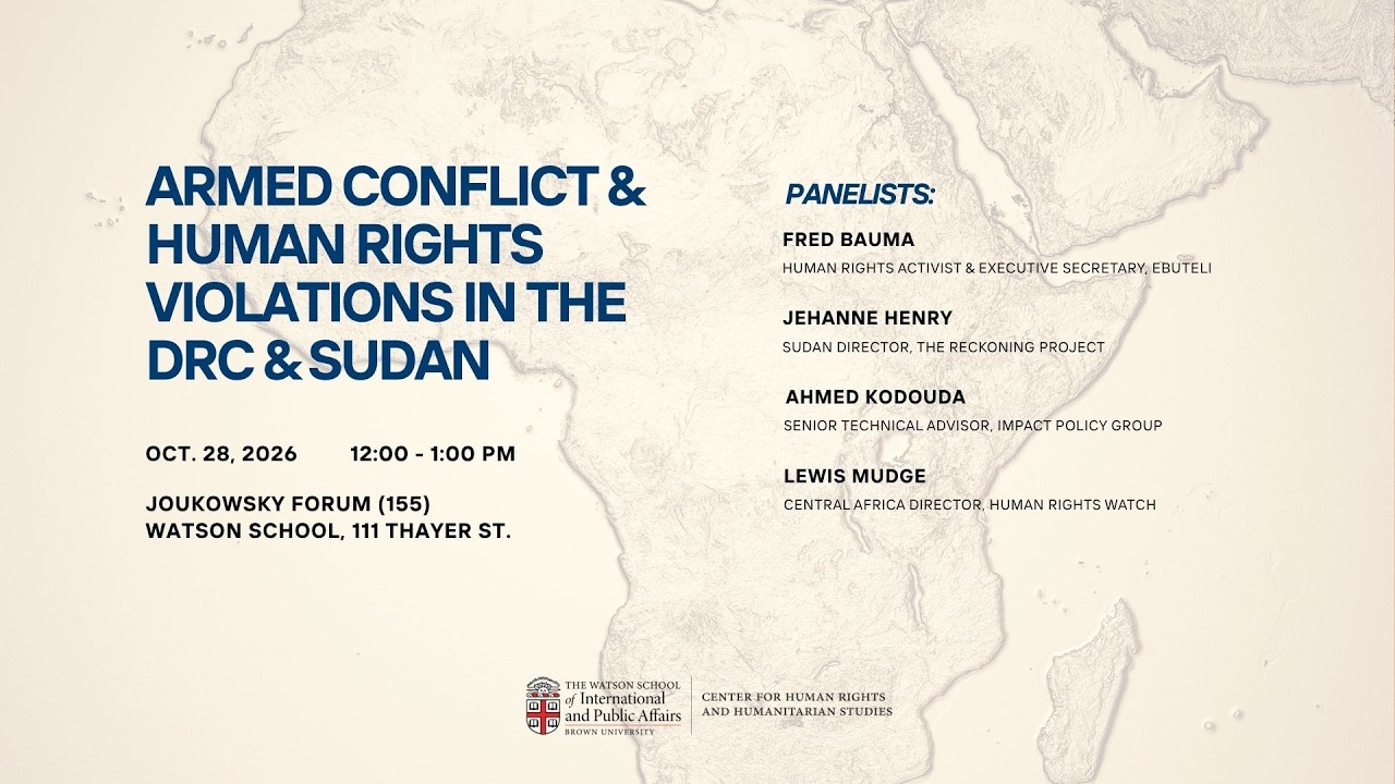 Armed Conflicts and Human Rights Violations in DRC and Sudan