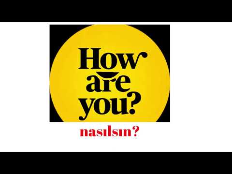 TURKISH GREETING EXPRESSIONS