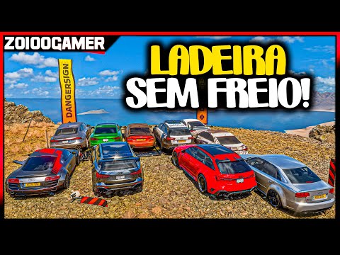 LADEIRA SEM FREIO - LEITE QUENTE AMA OS AUDI - FORZA HORIZON 5