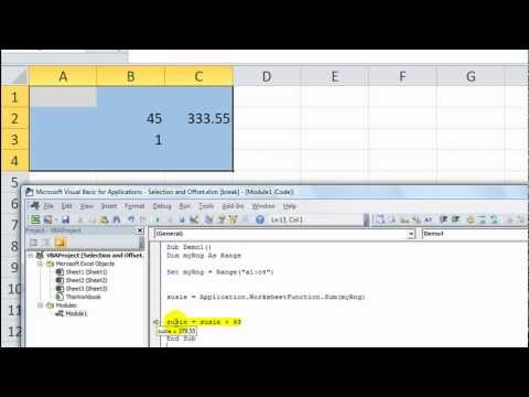 Excel VBA Tips n Tricks #4 Set up a Temporary Range for your Macro!