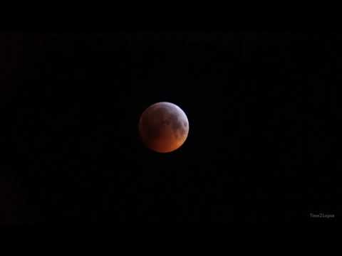 Super Blood Wolf Moon 2019 Time Lapse