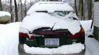 preview picture of video 'Franklin NC's 1st Snow February 2013 Video Blog'