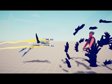 SUPER PEASANT vs DARK PEASANT - Totally Accurate Battle Simulator TABS