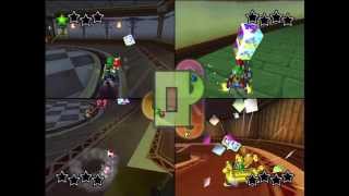 Mario Kart: Double Dash!! - Four-Player Bob-Omb Blast Battle Mode