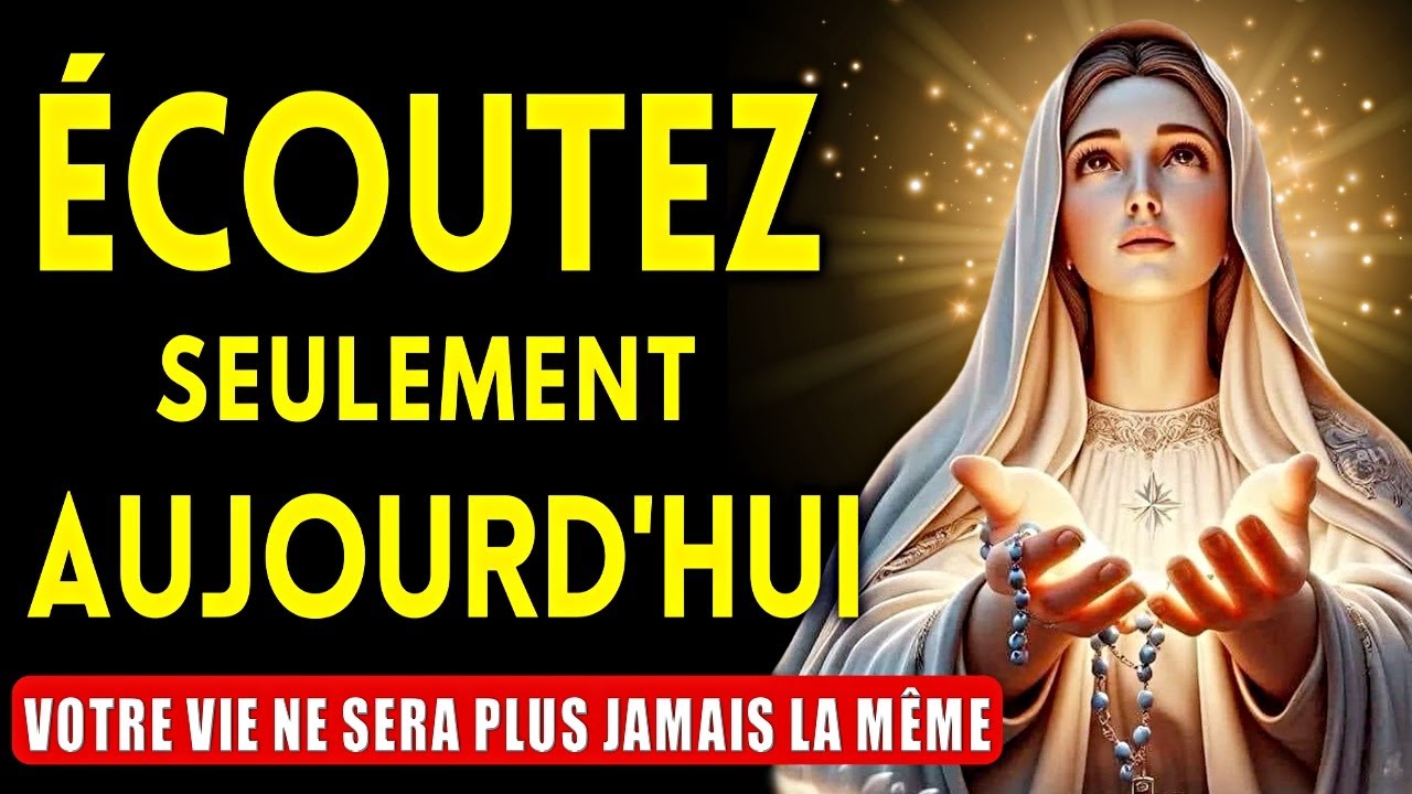 PRIÈRE PUISSANTE💖VIERGE MARIE pour débloquer une situation difficile