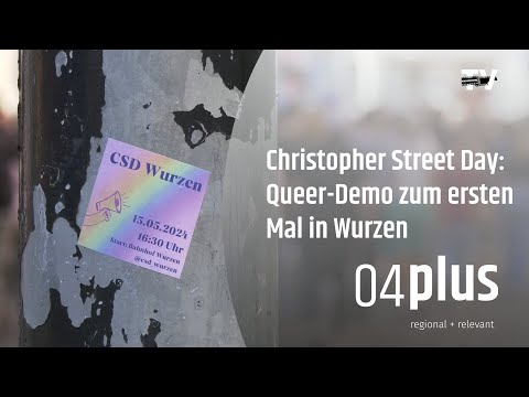 Zum ersten Mal in Wurzen: Christopher Street Day am 15. Mai