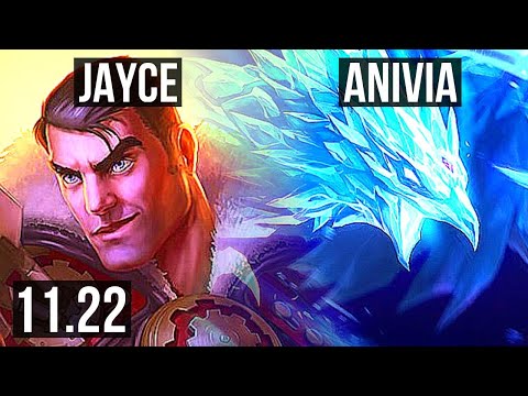 JAYCE vs ANIVIA (TOP) | 67% winrate, 8/3/12 | BR Grandmaster | 11.22