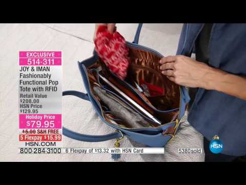 HSN | Joy & IMAN: Fashionably Functional 12.03.2016 - 12 PM