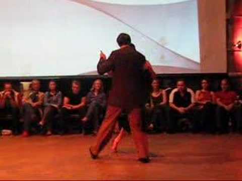  Murat Erdemsel  and  Michelle Erdemsel  are  dancing  to  the  tango  "  Tres Esquinas  "