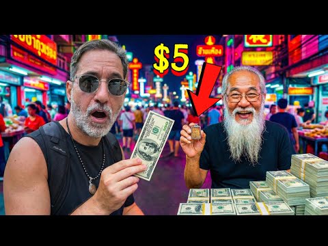I Paid $100 for a $5 "Lucky" Amulet in Bangkok Chinatown 🇹🇭