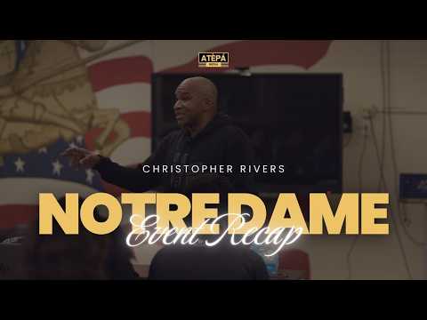 Christopher Rivers at Notre Dame
