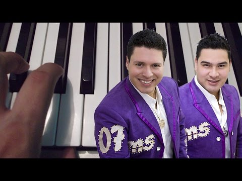 Me Vas A Extrañar - Banda MS - Piano Tutorial - Notas Musicales - Cover