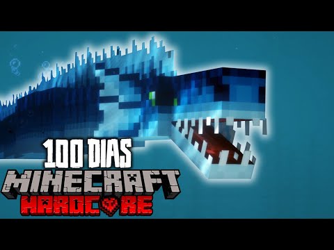 EU PASSEI 100 DIAS EM UMA ERA MEDIEVAL NO MINECRAFT HARDCORE #3 - O MONSTRO DO LAGO NESS!!?