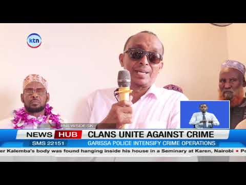 Clans unite in fight against crime, call for stronger community action