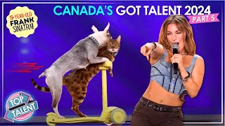 Cats, Dogs & Frank Sinatra on Canada's Got Talent 2024❓Week 5 Auditions