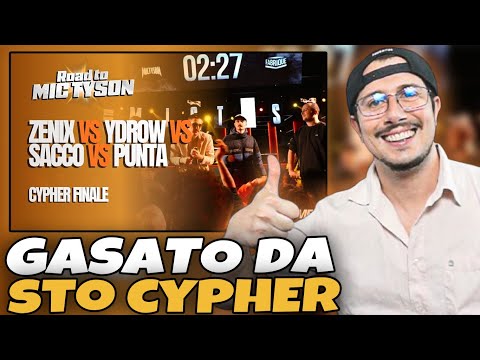Reaction a SACCO vs PUNTA vs ZENIX vs YDROW - IL CHYPER FINALE - ROAD TO MIC TYSON 5