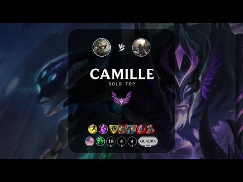 Camille Top vs Pantheon - NA Master Patch 13.19